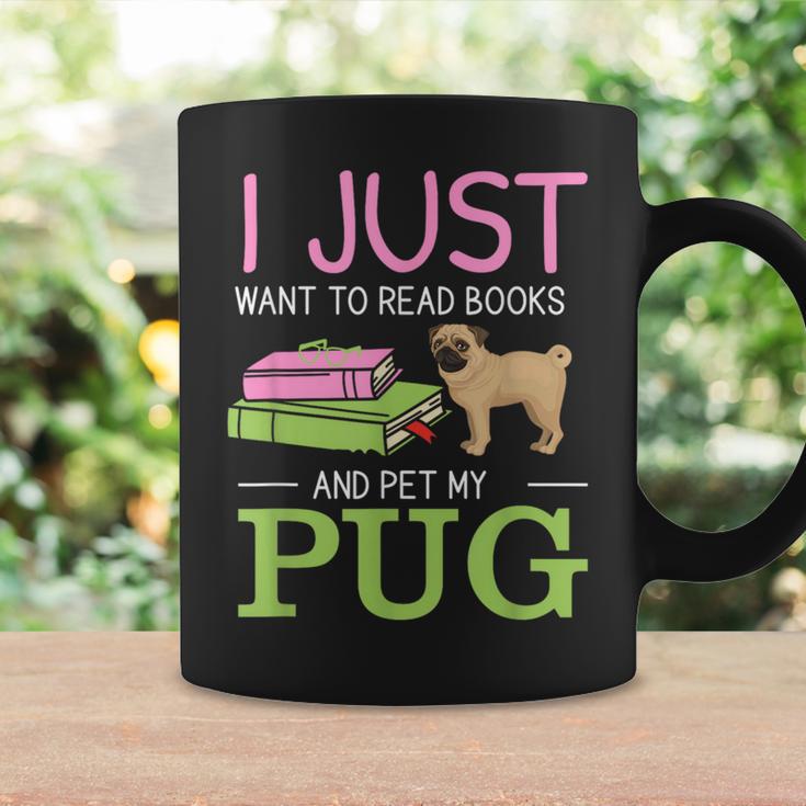 Want To Read Books Pet My Pug Dog Lover Pug Owner Graphic Print Coffee Mug Gifts ideas Want To Read Books Pet My Pug Dog Lover Pug Owner Graphic Print Coffee Mug Gifts ideas