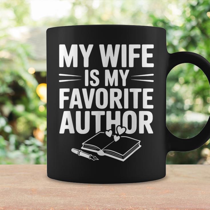 My Wife Is My Favorite Author Book Lover Graphic Print Coffee Mug Gifts ideas My Wife Is My Favorite Author Book Lover Graphic Print Coffee Mug Gifts ideas