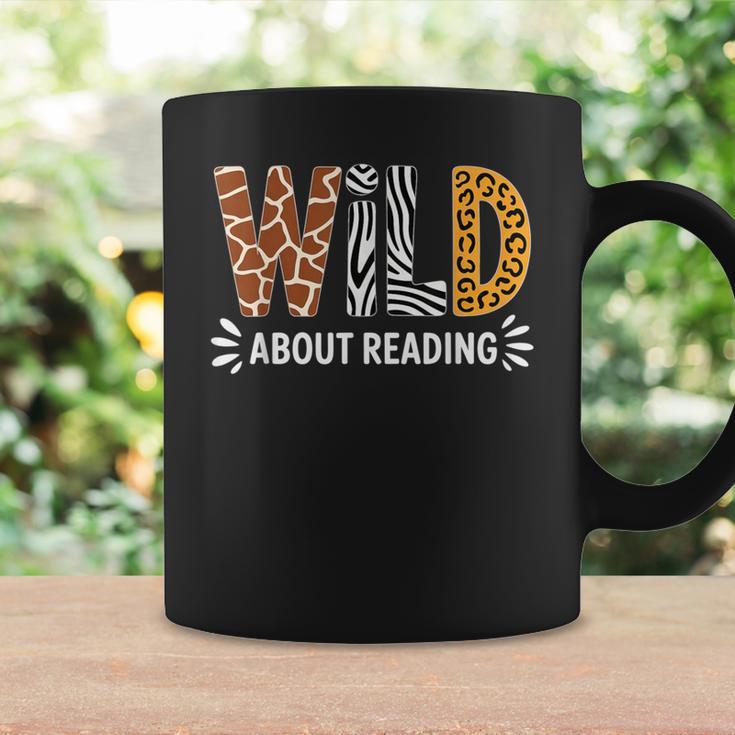 Wild About Reading Book Animal Children's Book Teacher Graphic Print Coffee Mug Gifts ideas Wild About Reading Book Animal Children's Book Teacher Graphic Print Coffee Mug Gifts ideas