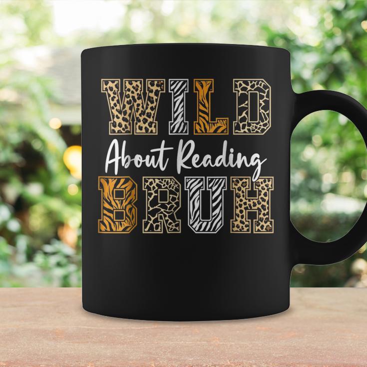 Wild About Reading Kid Love Wild Animal Books Back To School Graphic Print Coffee Mug Gifts ideas Wild About Reading Kid Love Wild Animal Books Back To School Graphic Print Coffee Mug Gifts ideas