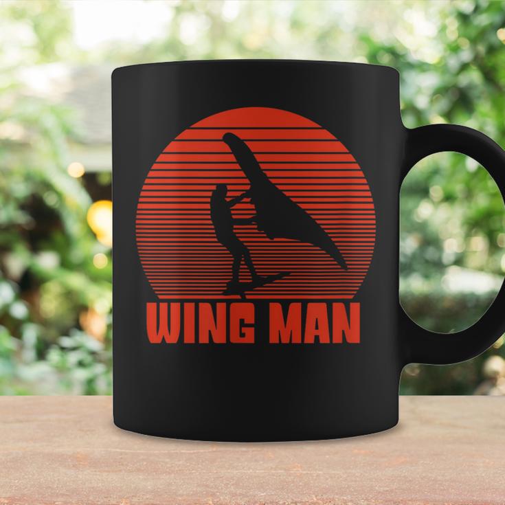 Wingurfer Wing Man ウィングフォイル ウィングサーフィン ウィングフォイラー コーヒーマグ ギフトのアイデア