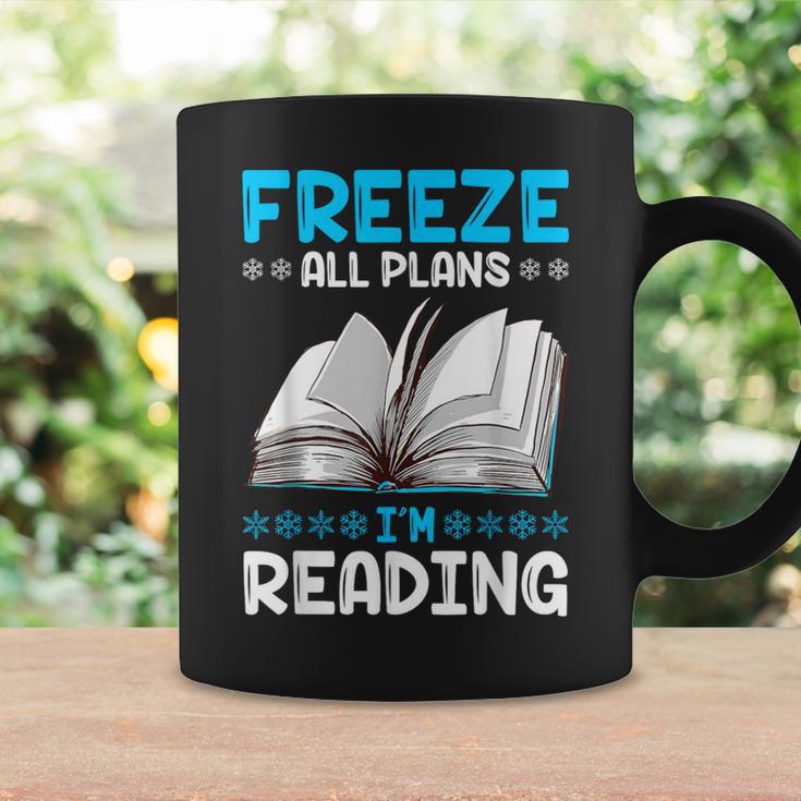 Winter Reading Book Bookworm Winter Graphic Print Coffee Mug Gifts ideas