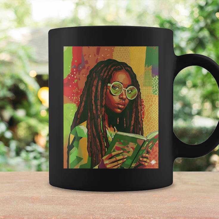 Women Reading Book Educated Black History Month Women Graphic Print Coffee Mug Gifts ideas