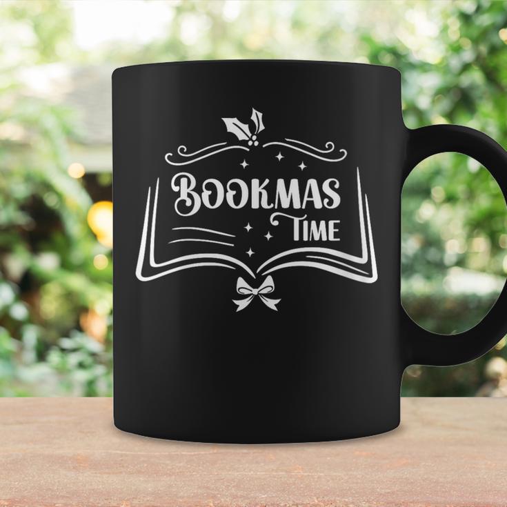 Women's Bookmas Time Reading Book Lover Holiday Print Apparel Graphic Print Coffee Mug Gifts ideas