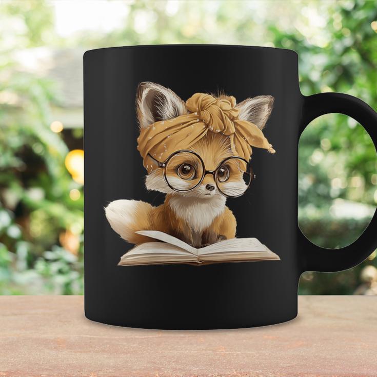 Women's Cute Fox Reading Book Lover Animal Graphic Baby Portrait Graphic Print Coffee Mug Gifts ideas Women's Cute Fox Reading Book Lover Animal Graphic Baby Portrait Graphic Print Coffee Mug Gifts ideas