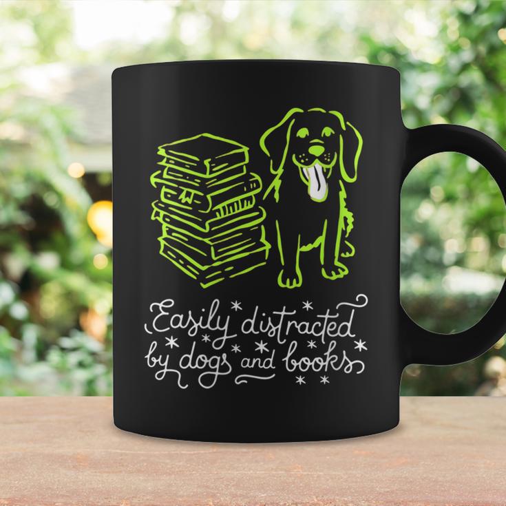 Women's Distracted By Books And Dogs Reader Graphic Graphic Print Coffee Mug Gifts ideas Women's Distracted By Books And Dogs Reader Graphic Graphic Print Coffee Mug Gifts ideas