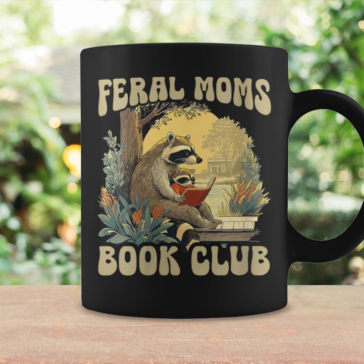Women's Feral Moms Book Club Graphic Print Coffee Mug Gifts ideas