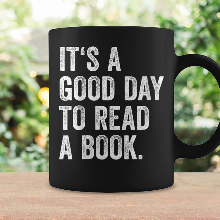 Women's It's A Good Day To Read A Book Graphic Print Coffee Mug Gifts ideas