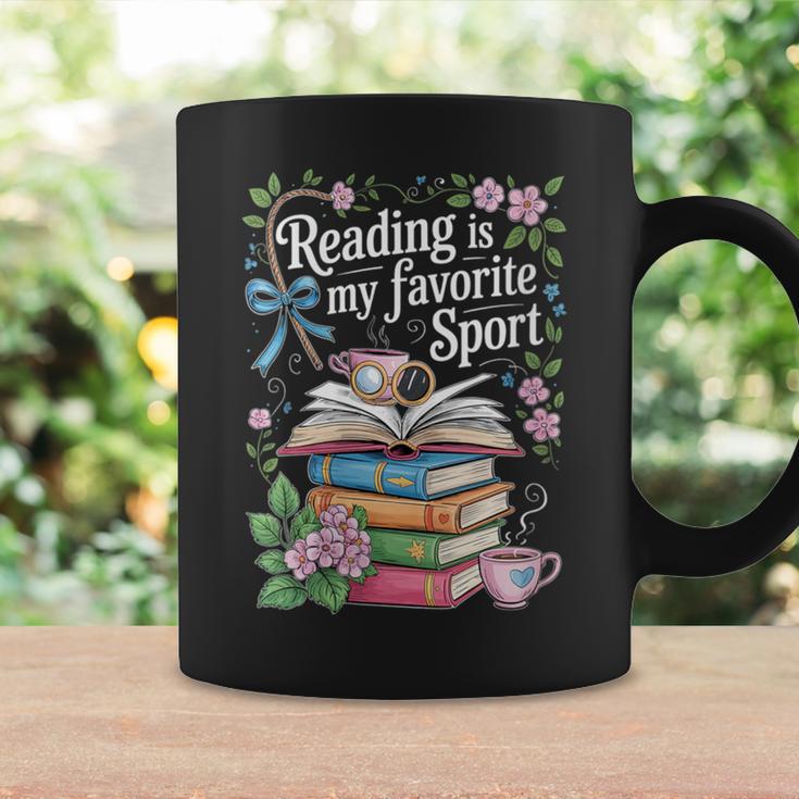 Women's Reading Is My Favorite Sport Reader Book Lovers Graphic Print Coffee Mug Gifts ideas