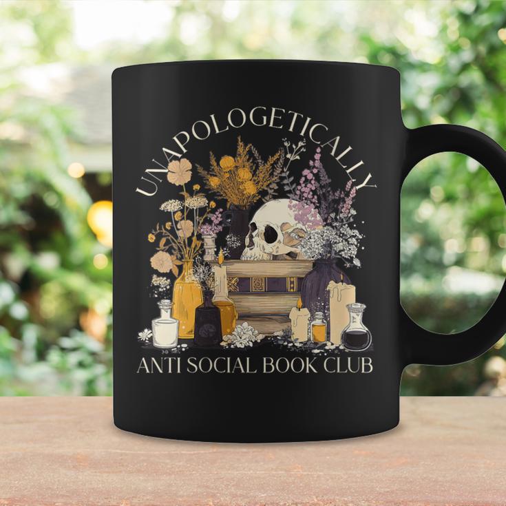 Women's Unapologetically Anti Social Book Club Graphic Print Coffee Mug Gifts ideas