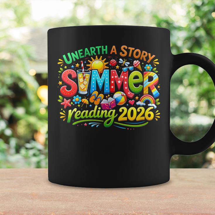 Women's Unearth a Story Summer 2026 Summer Reading Program Book Graphic Print Coffee Mug Gifts ideas Women's Unearth a Story Summer 2026 Summer Reading Program Book Graphic Print Coffee Mug Gifts ideas