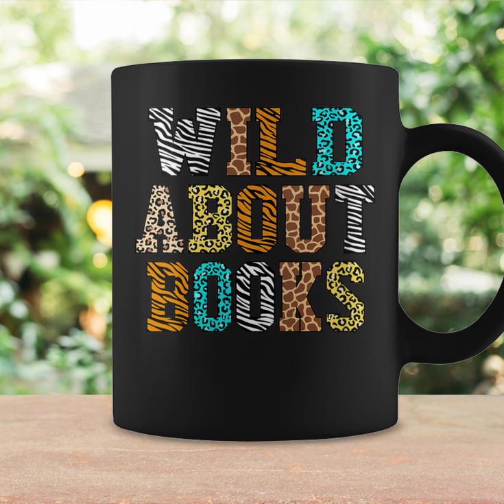 Women's Wild About Books Reading Animal Book Lover Teacher Graphic Print Coffee Mug Gifts ideas Women's Wild About Books Reading Animal Book Lover Teacher Graphic Print Coffee Mug Gifts ideas