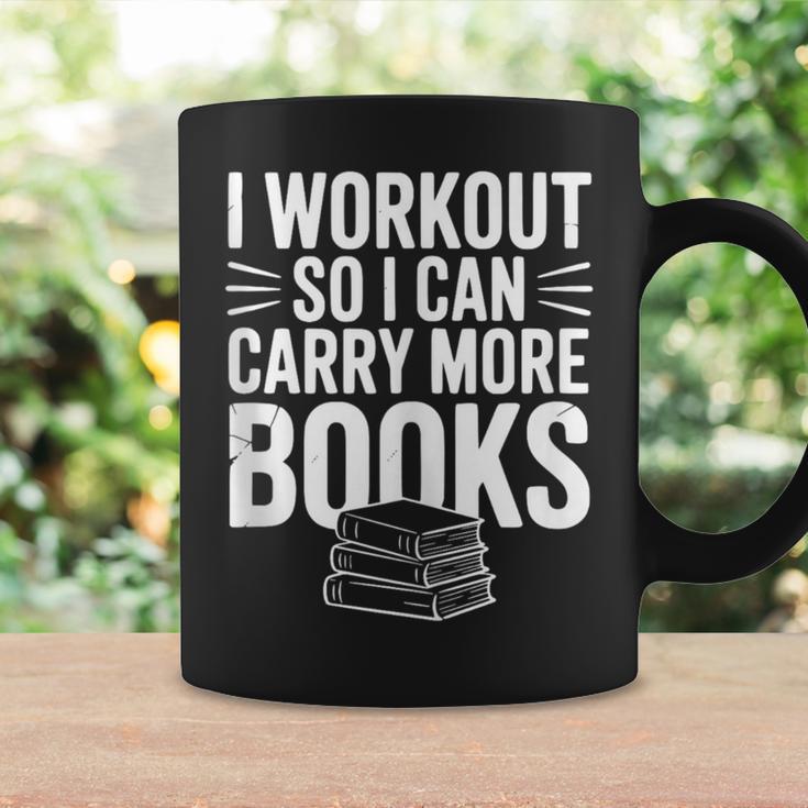 I Workout So I Can Carry More Books Gym Lover Graphic Print Coffee Mug Gifts ideas I Workout So I Can Carry More Books Gym Lover Graphic Print Coffee Mug Gifts ideas