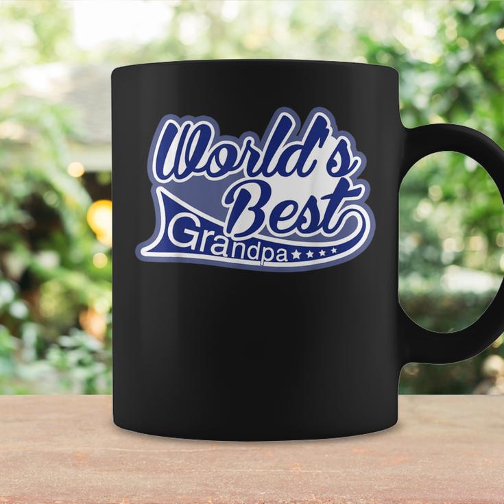 メンズ Worlds Best Grandpa Grandfather コーヒーマグ ギフトのアイデア