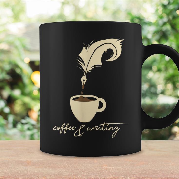 Writer I Author I Book Literature I Coffee And Writing Graphic Print Coffee Mug Gifts ideas