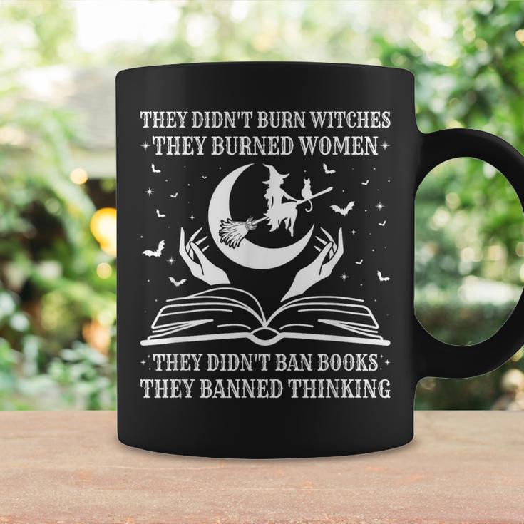 They Didn't Burn Witches They Burned Women And Ban Books Graphic Print Coffee Mug Gifts ideas