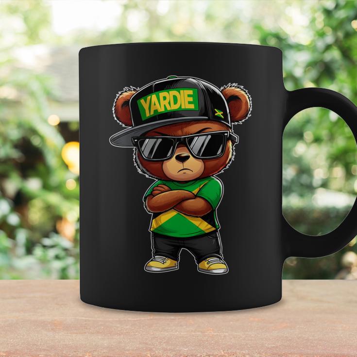 Yardie ジャマイカ ベア ジャマイカ国旗 ジャマイカの服 長袖tシャツ コーヒーマグ ギフトのアイデア