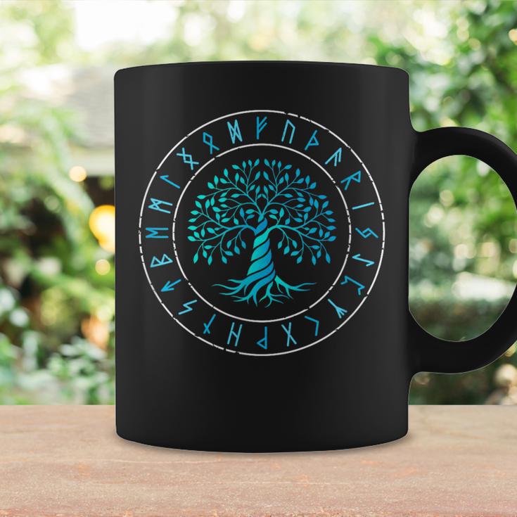Yggdrasil 生命の樹 バイキング ルーン 北欧神話 コーヒーマグ ギフトのアイデア