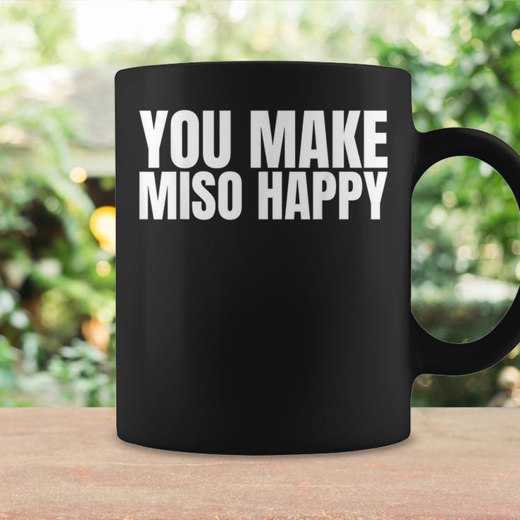 You Make Miso Happy Food Lover コーヒーマグ ギフトのアイデア