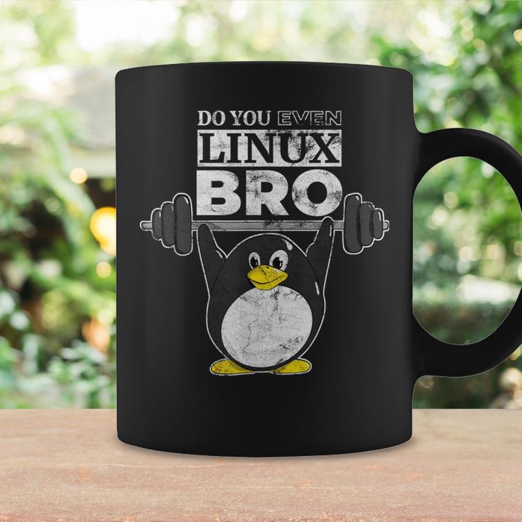 あなたもlinuxのbro Linuxのペンギンは、重量を持ち上げるか コーヒーマグ ギフトのアイデア