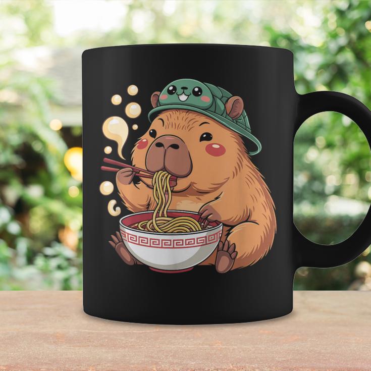 かわいいカピバラと亀 リュック ラーメン カワイイ コーヒーマグ ギフトのアイデア