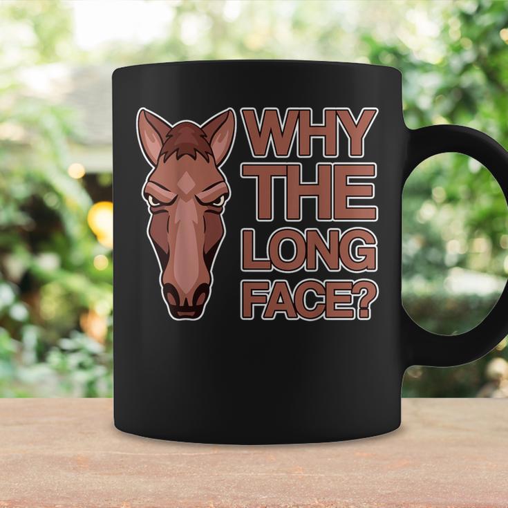 なぜ顔が長いのか Why The Long Face コーヒーマグ ギフトのアイデア