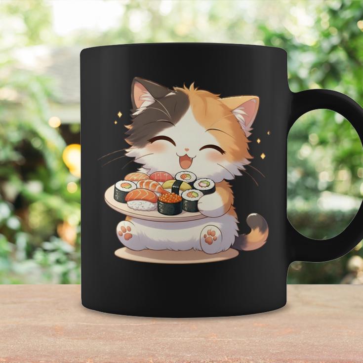 わがまま猫 寿司ねこ ラーメン好き かわいい おもしろ マンガ 長袖tシャツ コーヒーマグ ギフトのアイデア
