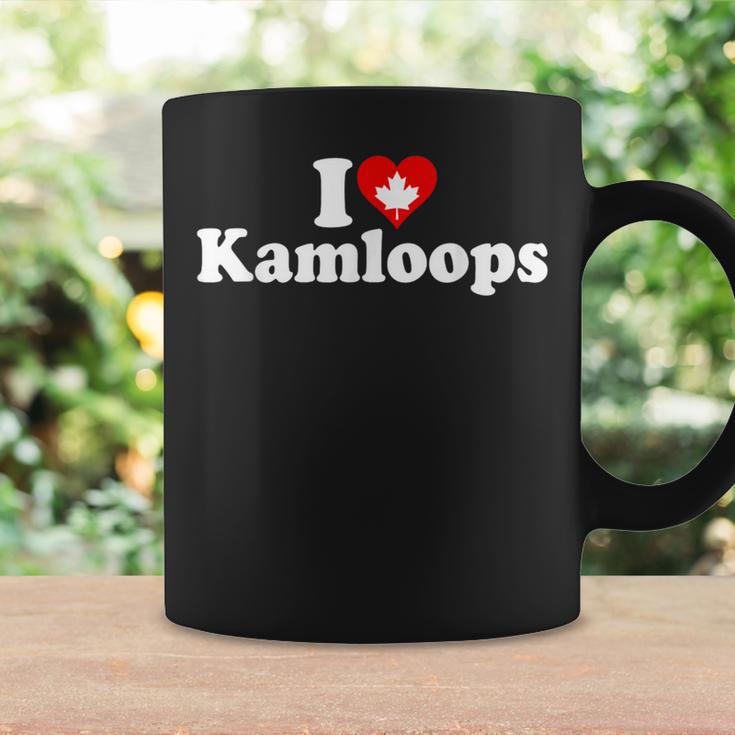 アイラブハートカムループスカナダ コーヒーマグ ギフトのアイデア