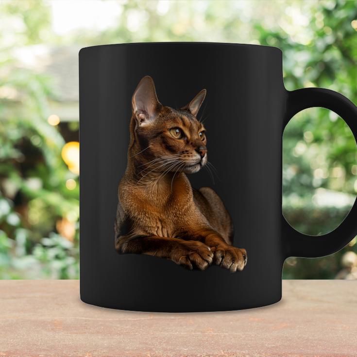 アビシニアン猫 長袖tシャツ コーヒーマグ ギフトのアイデア