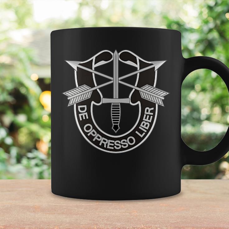 アメリカ特殊部隊f De Oppresso Liber 軍退役軍人 コーヒーマグ ギフトのアイデア