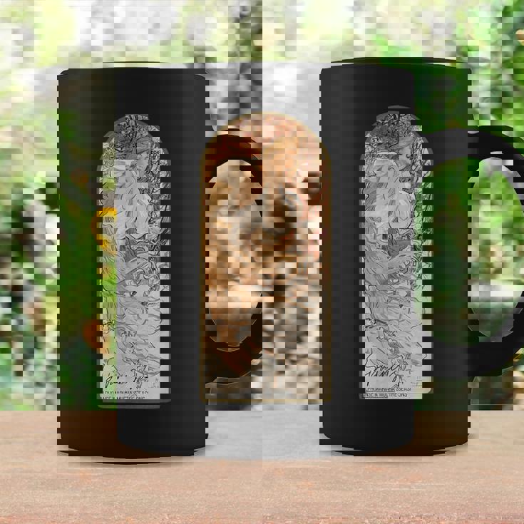 アルフォンス・マリア・ミュシャの季節 春 コーヒーマグ ギフトのアイデア