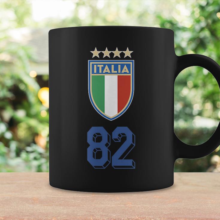イタリア 1982 ワールドカップ サッカー ヴィンテージ クレスト グラフィック コーヒーマグ ギフトのアイデア