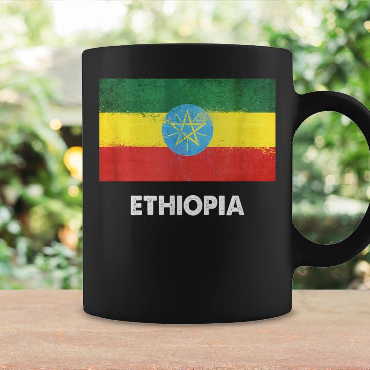 エチオピア国旗tシャツ コーヒーマグ ギフトのアイデア