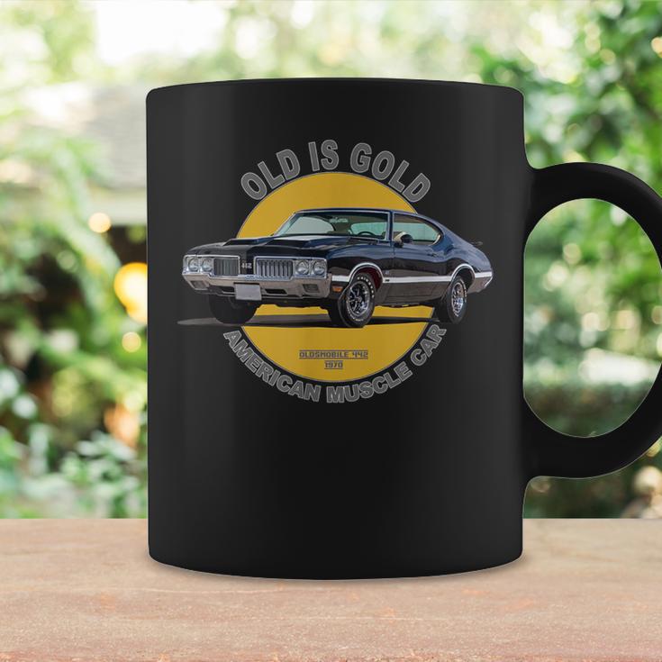 オールズモビル 442 アメリカンマッスルカー 60年代 70年代 オールドイズゴールド コーヒーマグ ギフトのアイデア