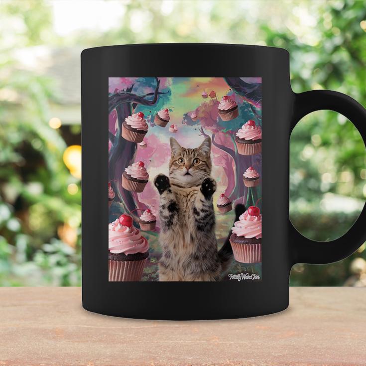 カップケーキの森の猫 コーヒーマグ ギフトのアイデア