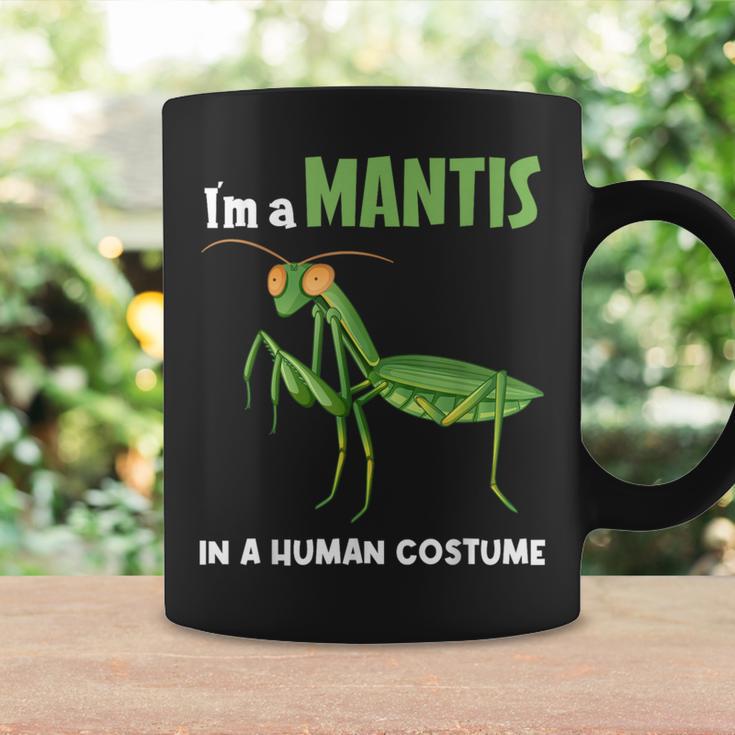 カマキリ 虫 祈るカマキリ コーヒーマグ ギフトのアイデア