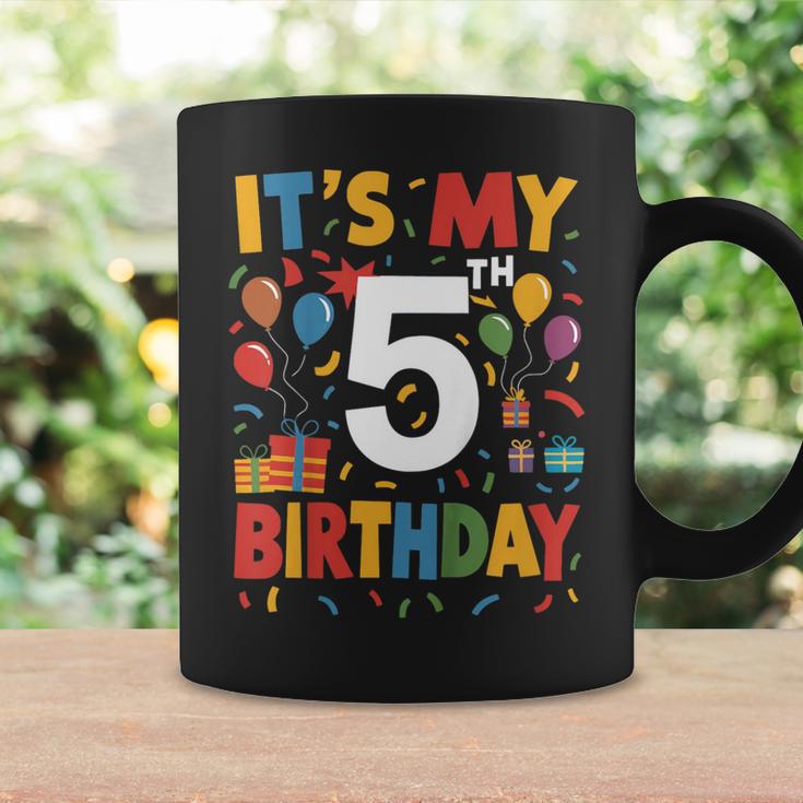 キッズ 5歳の誕生日シャツ男の子キッズ幼児5歳の誕生日男の子 コーヒーマグ ギフトのアイデア
