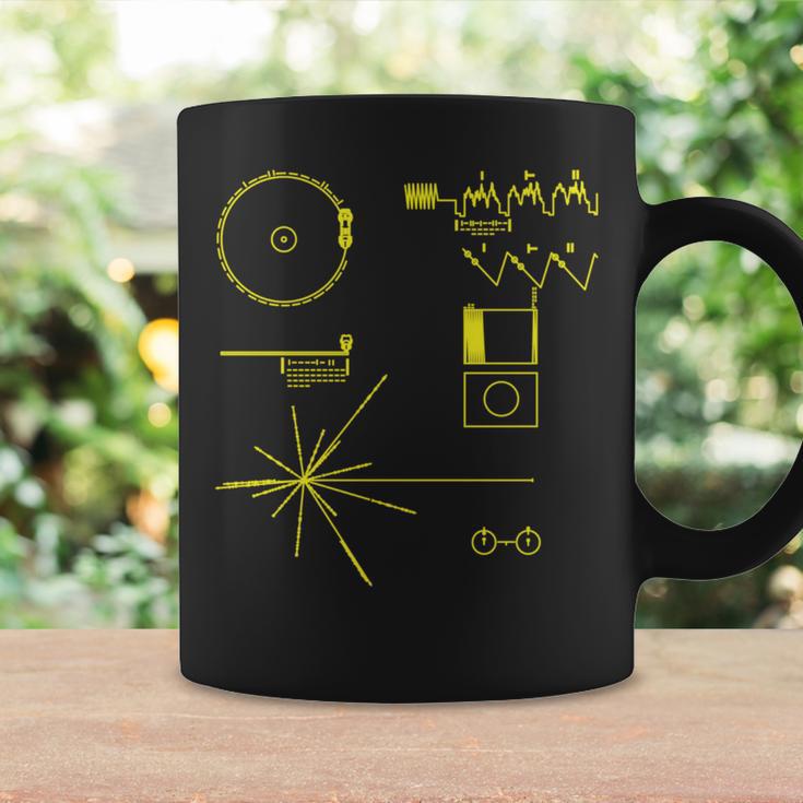 クラシック Nasa ボイジャー ゴールデンレコード 長袖tシャツ コーヒーマグ ギフトのアイデア