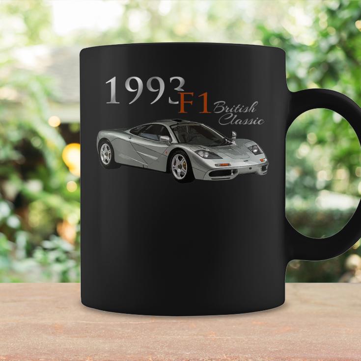 クラシックカー、1993 F1、ブリティッシュ、クラシックラグジュアリースポーツカー。 コーヒーマグ ギフトのアイデア