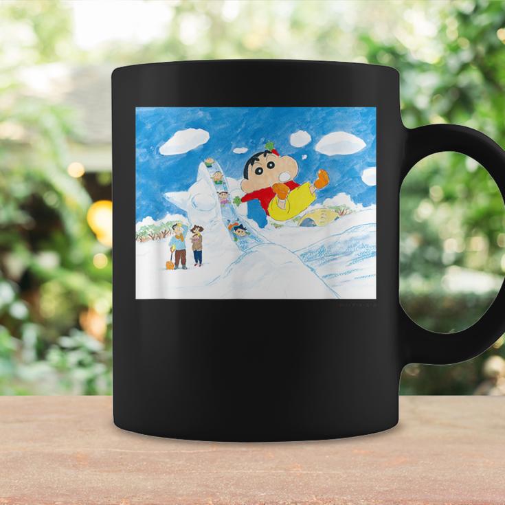 クレヨンしんちゃん 雪のすべり台 コーヒーマグ ギフトのアイデア
