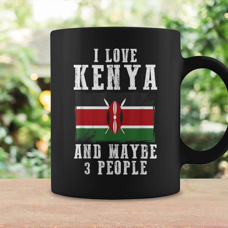 ケニアアフリカ国旗 I Love Kenya コーヒーマグ ギフトのアイデア