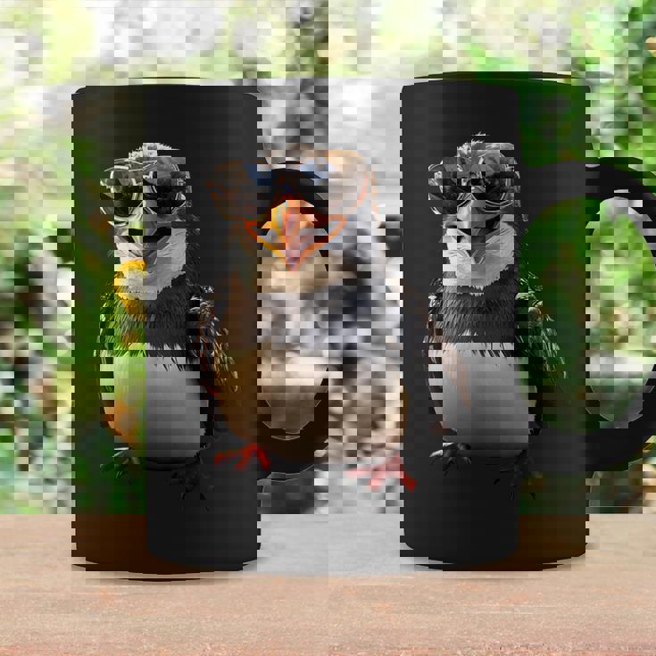 サングラスをかけたペンギン アニマル・フレンド ラブ・キュート・ペンギン コーヒーマグ ギフトのアイデア