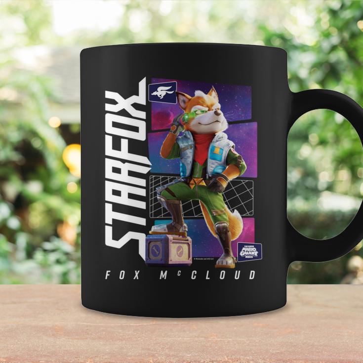 ザ・スーパーマリオギャラクシー・ムービー Fox Mccloud Hero Pose 長袖tシャツ コーヒーマグ ギフトのアイデア