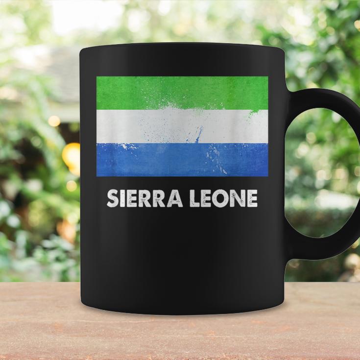 シエラレオネ国旗tシャツ コーヒーマグ ギフトのアイデア