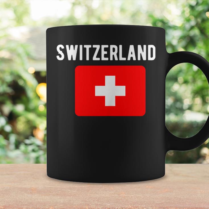 スイス国旗 スイス国地図フラッグ コーヒーマグ ギフトのアイデア
