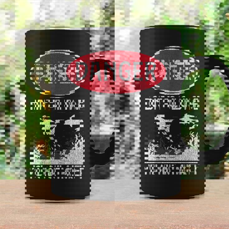 スキューバダイビング ダイバー Danger Don't Follow Me You Won't Make It コーヒーマグ ギフトのアイデア