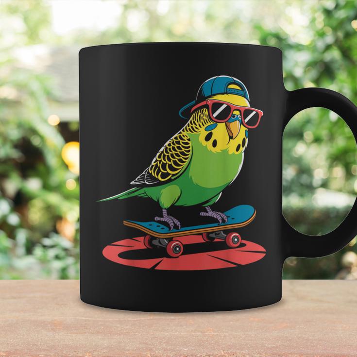 スケートボード セキセイインコ スケート セキセイインコ コーヒーマグ ギフトのアイデア