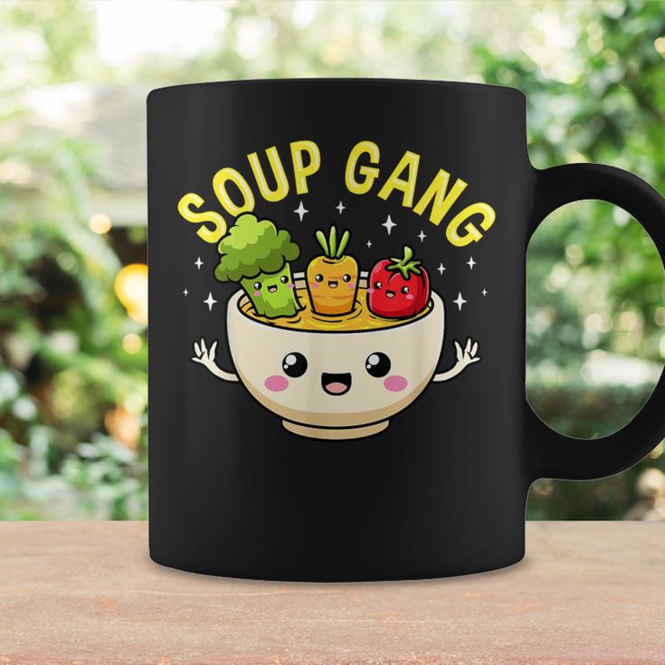 スープギャング かわいい 野菜 ボウル入り かわいい 料理 楽しい コーヒーマグ ギフトのアイデア