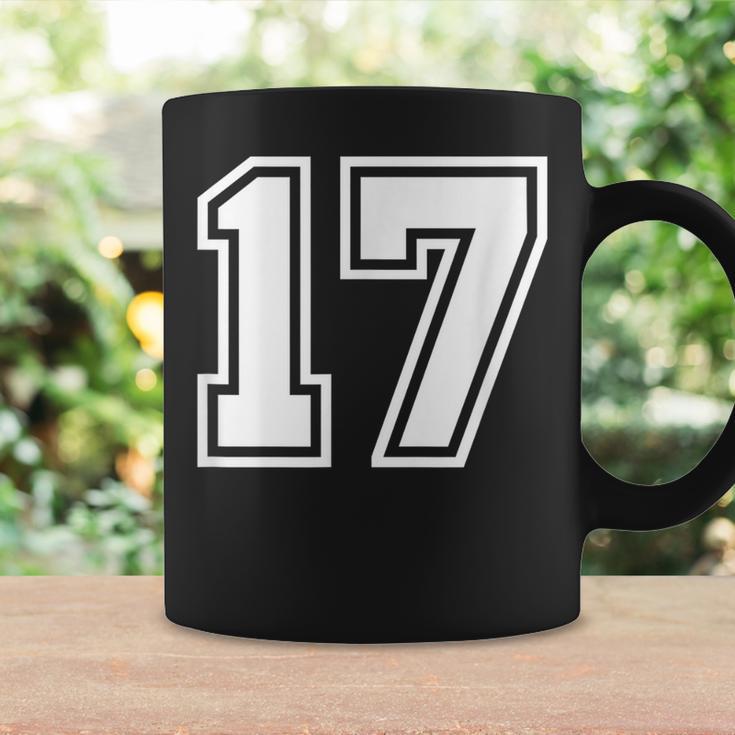 チームジャージーナンバー＃17スポーツギフト コーヒーマグ ギフトのアイデア