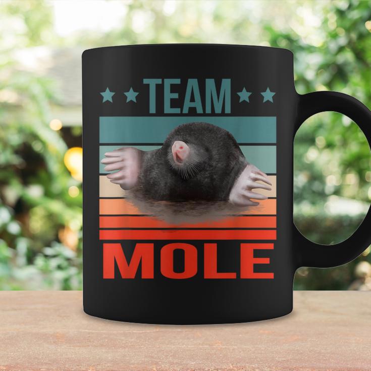 チームモグラ 動物 モグラ コーヒーマグ ギフトのアイデア